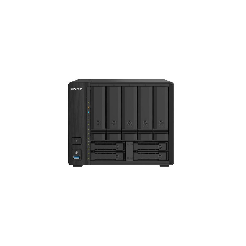 NAS TOWER QNAP TS-932PX-4G 9HDD 5HDX3,5"+4HDX2,5" NOHD 2P 10GbE SFP+ 2P 2.5GbE 3P USB3.2 4GB DDR4 4CORE AL-324 1.7GHZ