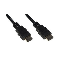 CAVO LINK HDMI TO HDMI, M/M, 5MT, 4Kx2K CON ETHERNET, CONNETTORI DORATI, NERO, LKCHDMI50