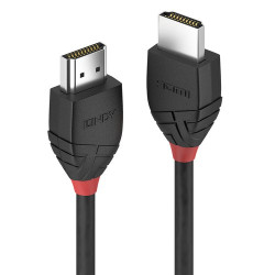 CAVO LINDY HDMI 2.0 TO HDMI, M/M, High Speed "Black Line", 4K, 0,5MT, NERO, 36470