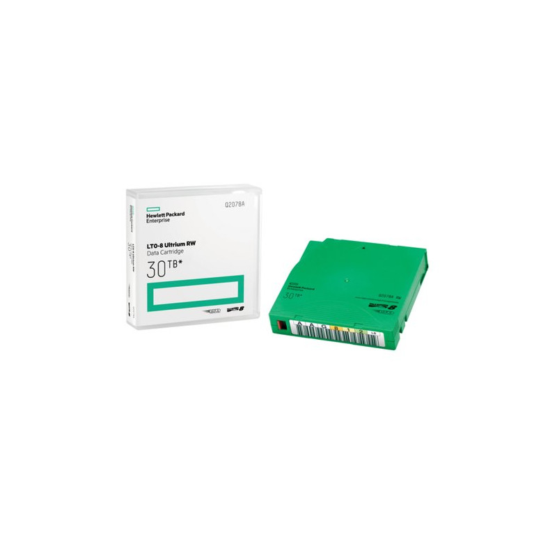 HPE LTO-8 30TB RW Data Cartridge - Q2078A