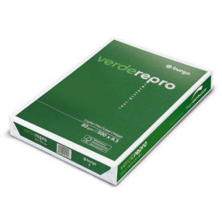 CARTA A3 x FOTOCOPIE/STAMPANTI BURGO VERDE 29,7x42 80gr (conf. 5 Risme x 500 fogli cad.)