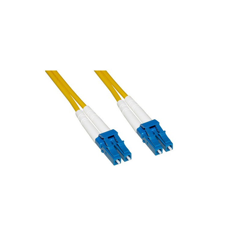 CAVO FIBRA OTTICA LC A LC SINGLEMODE DUPLEX 9/125 MT.10