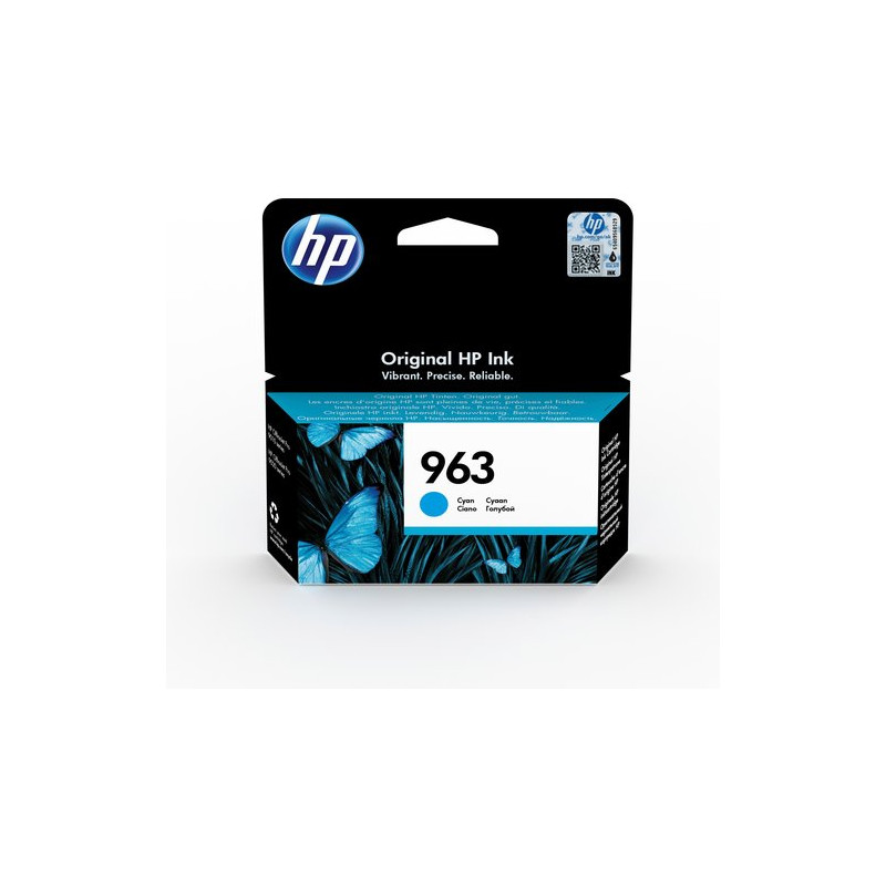 INK HP 3JA23AE N.963 CIANO x HP OJ-9010 OJ-9012 OJ-9013 OJ-9015 OJ-9016 OJ-9019 OJ-9020 OJ-9022 OJ-9025