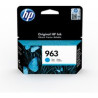 INK HP 3JA23AE N.963 CIANO x HP OJ-9010 OJ-9012 OJ-9013 OJ-9015 OJ-9016 OJ-9019 OJ-9020 OJ-9022 OJ-9025