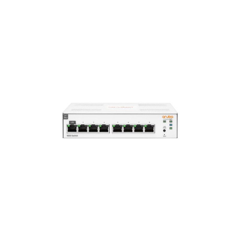 HPE Networking Instant On Switch Series 1830 JL810A 8G MANAGED 8XRJ45 10/100/1000 GARANZIA A VITA