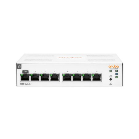 HPE Networking Instant On Switch Series 1830 JL810A 8G MANAGED 8XRJ45 10/100/1000 GARANZIA A VITA