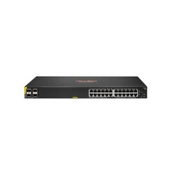 SWITCH HPE JL677A ARUBA 6100 24 PORTE 10/100/1000 POE+ (370W) + 4X 1GB/10GB SFP+ GAR A VITA