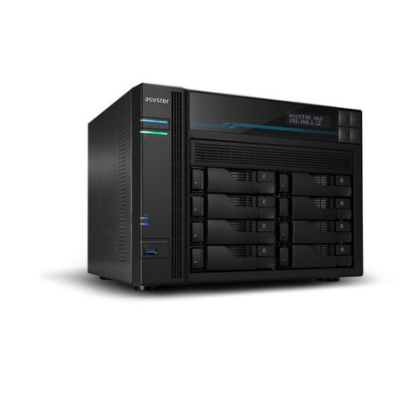 ASUSTOR NAS TOWER 8 Bay + 2x M.2 PCIe/SATA, Intel ATOM C3538 4Core, 8GB RAM, 10 GbE x2, 2.5 GbE x2, USB 3.2 x2 .. AS6508T