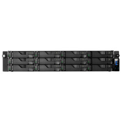 ASUSTOR NAS 2U RACK 12 Bay +2 M.2 PCIe/SATA, Intel Xeon E-2224 4Core, 8GB ECC (128GB MAX) , GLAN x4, USB 3.2 x4, 2X550W , 5Y ..