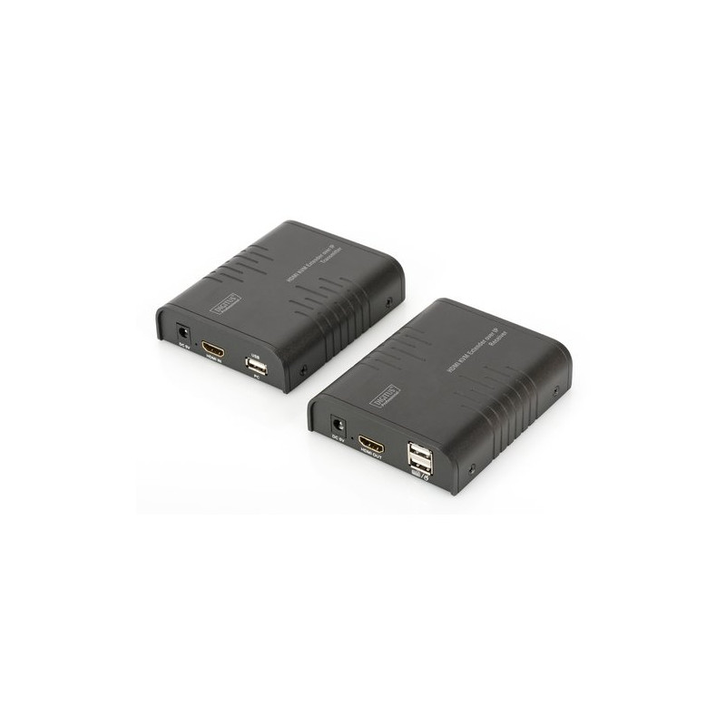 ESTENSORE KVM DIGITUS USB/HDMI SU CAVO RETE/IP