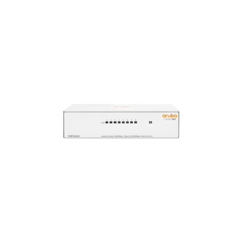 HPE Networking Instant On Switch Series 1430 R8R45A UNMANAGED 8 PORTE 10X100X100