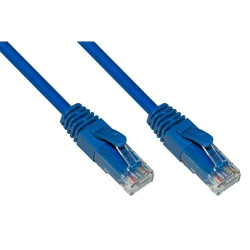 CAVO RETE LINK CATEGORIA 6A NON SCHERMATO UTP AWG24 COLORE BLU HALOGENFREE MT 1