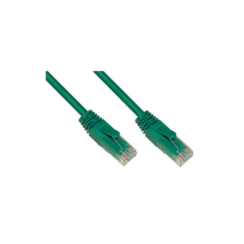 CAVO RETE LINK CATEGORIA 6A NON SCHERMATO UTP AWG24 COLORE VERDE HALOGENFREE MT 1