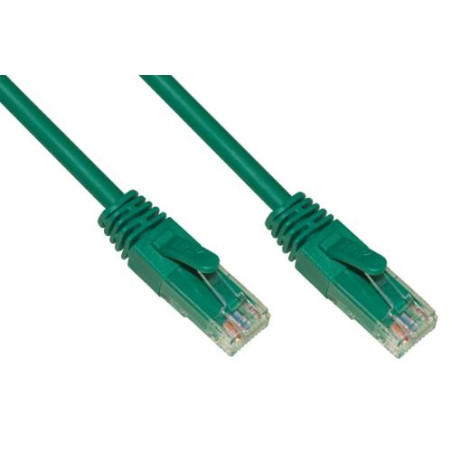 CAVO RETE LINK CATEGORIA 6A NON SCHERMATO UTP AWG24 COLORE VERDE HALOGENFREE MT 1