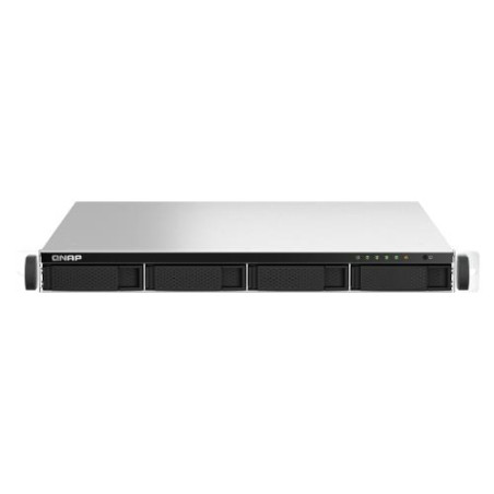 NAS RACK 1U QNAP TS-464U-RP-8G x4HDD 2.5"/3.5" NOHDD RAM 8GB 2x 2.5GBE 2x USB3.2 1x HDMI Intel Cel N5105/N5095 QuadCore 2x 250W