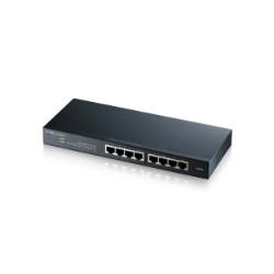 SWITCH ZYXEL GS-1900-8 8P LAN GIGABIT, Supporto IPv6, VLAN - Design senza ventole, WEB MANAGED Desktop