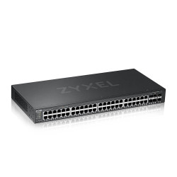 SWITCH ZYXEL GS2220-50 44P Gigabit +4P Dual Personality GBe +2P SFP, IPv6, VLAN, Desktop/Rack Managed Layer 3 Lite