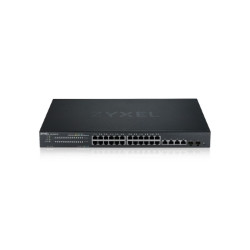 SWITCH ZYXEL XMG1930-30-ZZ0101F 24P 2.5 MGigabit +4P 10GbE +2P 10Gbe SFP+ IPv6, VLAN, QoS, IGMP, Rack, NO Fan, FREE Nebula Basic