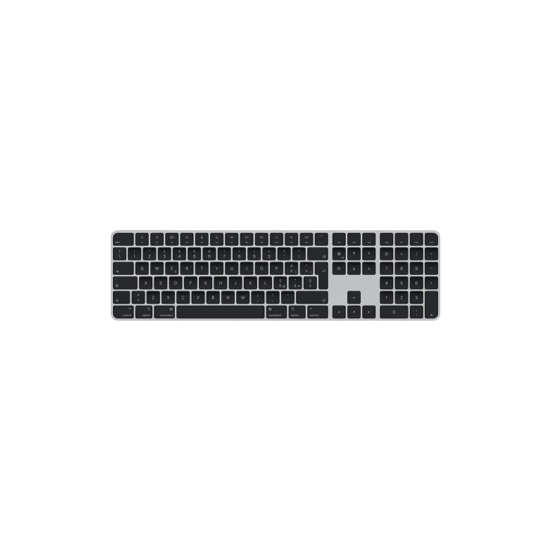 APPLE Magic Keyboard with Touch ID and Numeric Keypad for Mac models with Apple silicon - Italian - Black Keys MMMR3T/A