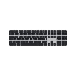 APPLE Magic Keyboard with Touch ID and Numeric Keypad for Mac models with Apple silicon - Italian - Black Keys MMMR3T/A