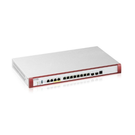 FIREWALL ZXYEL USGFlex Security Gateway 700H VPN:1000 IPSec/L2TP, 500 SSL, 8x1 2x2.5 2x10MPOE 2xSFP+, +1Y Sec Pack x1000 utenti