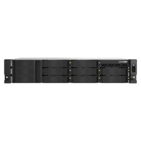 NAS RACK 2U QNAP TS-855eU-RP-8G 8HD 3,5"/2,5" NOHD 2xM.2 2280 2x2.5GBE 4xUSB3.2 8GB RAM Intel Atom C5125 8C 2.8GHz 2X300W