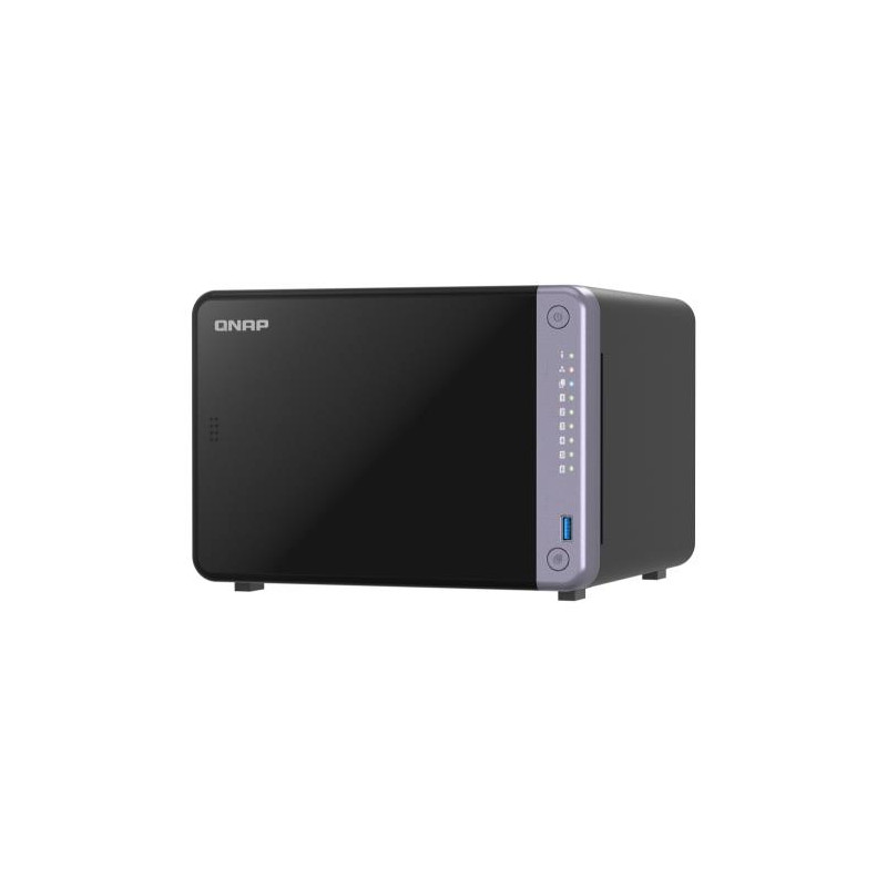 NAS TOWER QNAP TS-632X-4G 6HD 3,5" NOHDD 2x 10GbE SFP+ 2x 2.5GbE 2x USB3.2 RAM 4GB DDR4 QUADCORE AL-524 2.0GHZ