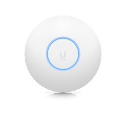 WIRELESS ACCESS POINT UBIQUITI UNIFI U6-Enterprise 2.4/5/6 GHz 4X4 MIMO 2.5GbE uplink, 600+ devices