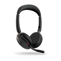 Cuffia professionale Jabra EVOLVE2 65 FLEX MS USB-A, Canc. rumore,USB,tasto "Mute", Busylight , Certificata Microsoft