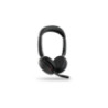 Cuffia professionale Jabra EVOLVE2 65 FLEX MS USB-A, Canc. rumore,USB,tasto "Mute", Busylight , Certificata Microsoft