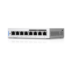 UniFi UBIQUITI Switch 8 porte LAN GIGABIT, 60Watt - US-8-60W - MANAGED 4P POE