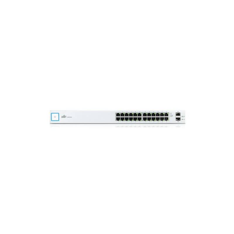 UniFI UBIQUITI Switch 24 porte Gigabit Ethernet con SFP, no PoE, US-24