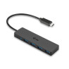 HUB USB-C I-TEC C31HUB404 4 PORTE SLIM BLACK