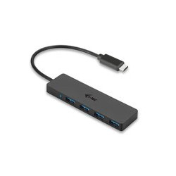 HUB USB-C I-TEC C31HUB404 4 PORTE SLIM BLACK