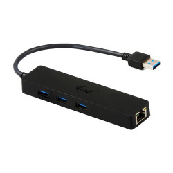 HUB USB 3.0 I-TEC U3GL3SLIM 3 PORTE USB 3.0 + Gigabit Ethernet Adapter