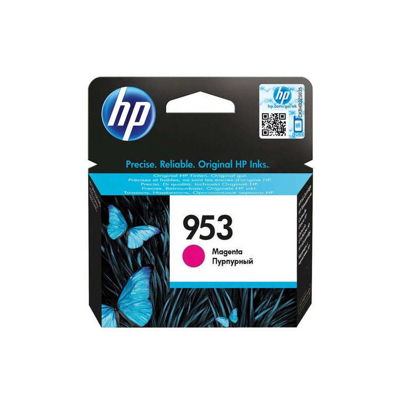 INK HP F6U13AE N.953 MAGENTA x HP OJ-8210 OJ-8710 OJ-8720 OJ-8725 OJ-8730 OJ-8740 OJ-7740 OJ-7720 OJ-7730 OJ-8218