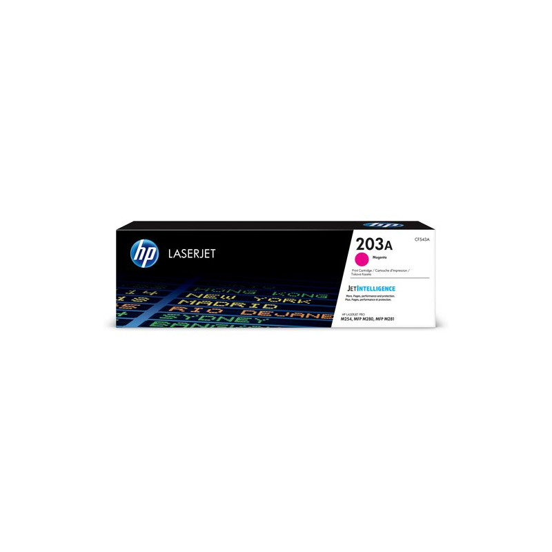 TONER HP CF543A N.203A Magenta 1.300PP X LASERJET M254NW M254DW M280NW M281FDN M281FDW