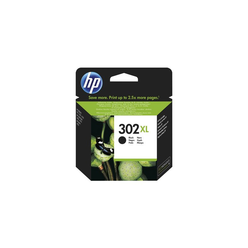 INK HP F6U68AE N.302XL NERO x HP AiO 1110 2130 3630 3636 4520 3830 3831 3834 3835 4650 4527 4657 5230