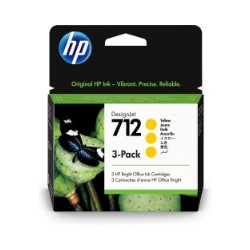 INK HP 3ED79A N.712 Giallo Tripack