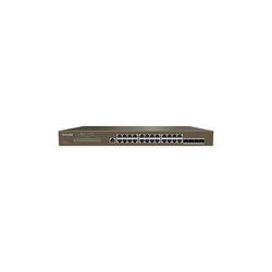 SWITCH TENDA TEG5328F 24P GIGABIT 10/100/1000 RJ45 +4P SFP +1P Console L3 MANAGED 1U 19-inch rack-mountable