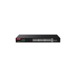 SWITCH IP-COM G1128P-24-410W 26P GIGABIT Base-T+2P Base-X SFP CLOUD MANAGED PoE budget tot. 370W