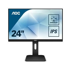 MONITOR AOC LED 24" 16:10 X24P1 IPS 1920x1200 4ms 300cd/mq 1.000:1(50.000.000:1) 2x2W MM PIVOT reg. inH Girevole VGA DVI HDMI DP