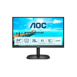 MONITOR AOC LED 23.8'' Wide 24B2XHM2 VA1920x1080 4ms 250cd/mq 3.000:1 (20.000.000:1) VGA HDMI VESA