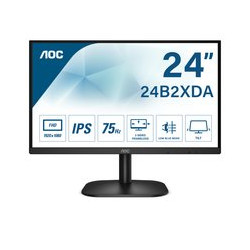 MONITOR AOC LED 23.8'' Wide 24B2XDAM VA 1920x1080 4ms 250cd/mq 3.000:1 (20.000.000:1) 2x2W MM VGA HDMI DVI