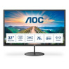 MONITOR AOC LED 31.5" Wide Q32V4 IPS 2560x1440 4ms 250cd/mq 1.200:1(20.000.000:1) 2x2W MM HDMI DP