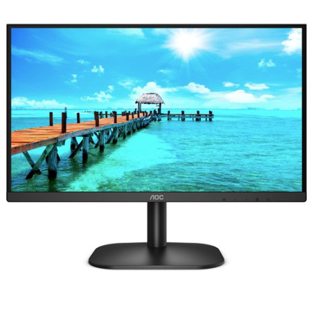 MONITOR AOC LED 27" Wide 27B2QAM VA 1920x1080 4ms 250cd/mq 1.000:1(20.000.000:1) 2x2W MM VGA HDMI DP Black