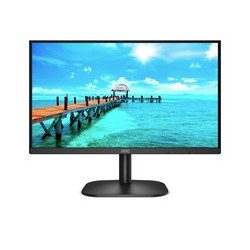 MONITOR AOC LED 27" Wide 27B2QAM VA 1920x1080 4ms 250cd/mq 1.000:1(20.000.000:1) 2x2W MM VGA HDMI DP Black