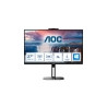 MONITOR AOC LED 27" Wide Q27V5CW/BK IPS 2560x1440 4ms 300cd/mq 20.000.000:1 2x5W MM WEBCAM PIVOT Reg.H HDMI DP USB-C Docking