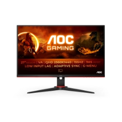 MONITOR AOC LED 27"Wide Q27G2E/BK 155Hz VA 2560x1440 4ms 250cd/mq 80.000.000:1 2HDMI DP GAMING