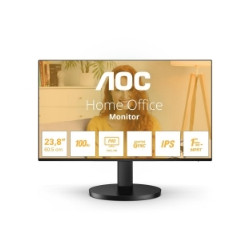 MONITOR AOC LED 23.8'' Wide 24B3HA2 IPS 1920x1080 100HZ 4ms 250cd/mq 1.300:1 (20.000.000:1) 2x2W MM VGA HDMI